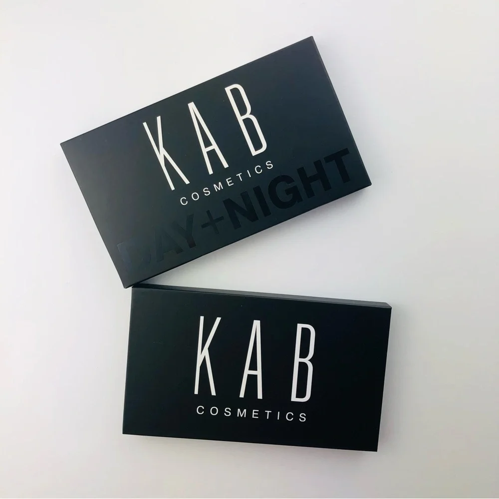 NWT KAB Cosmetics Day + Night Eyeshadow Palette